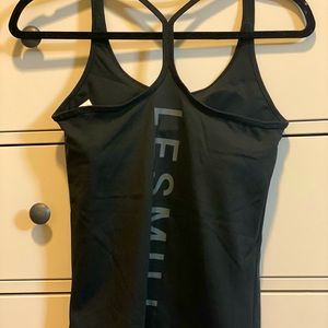 Reebok Les Mills Tank with Built in Bra Sz XS